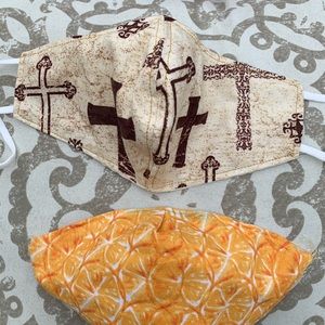 Silk embroidery face